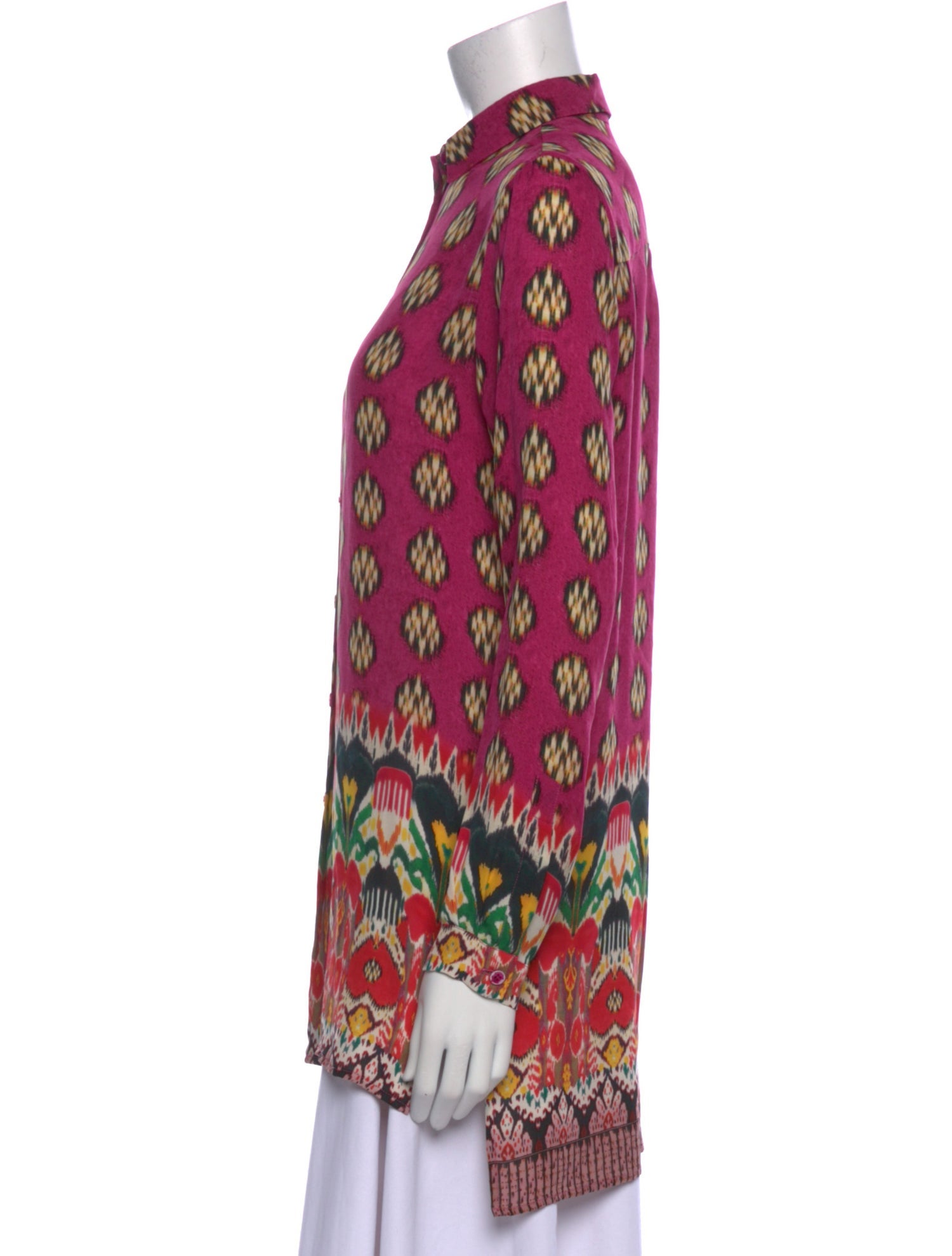 Etro Silk Printed Tunic