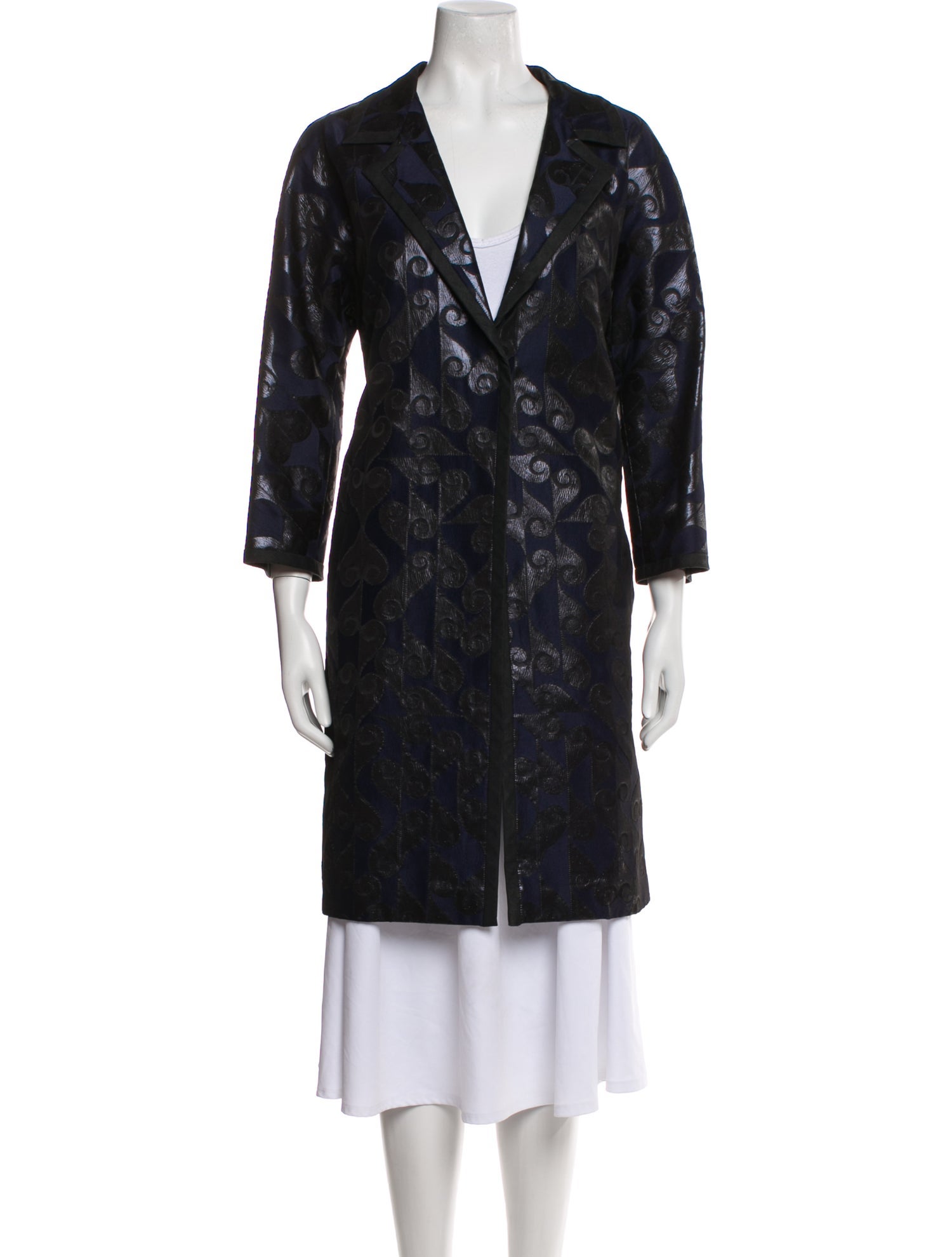 Etro Printed Trench Coat