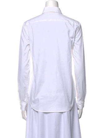 Etro Striped Long Sleeve Button-Up Top