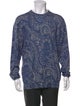 Etro Wool Crew Neck Pullover