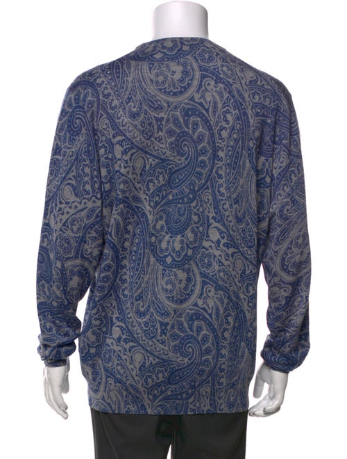 Etro Wool Crew Neck Pullover