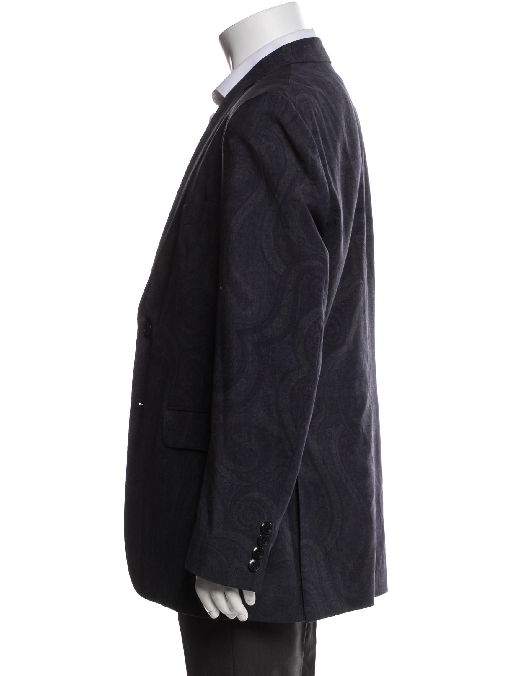 Etro Wool Overcoat