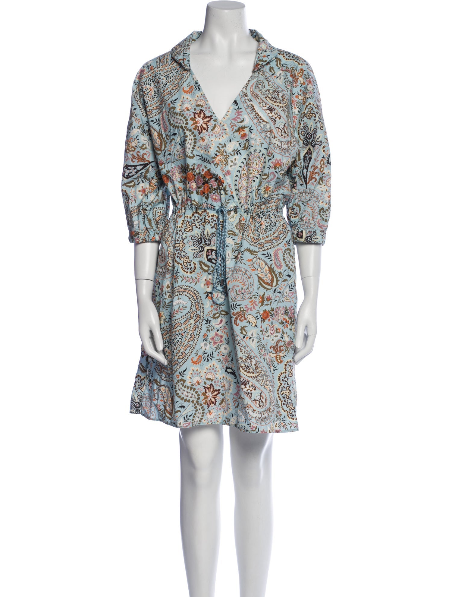 Etro Printed Knee-Length Dress