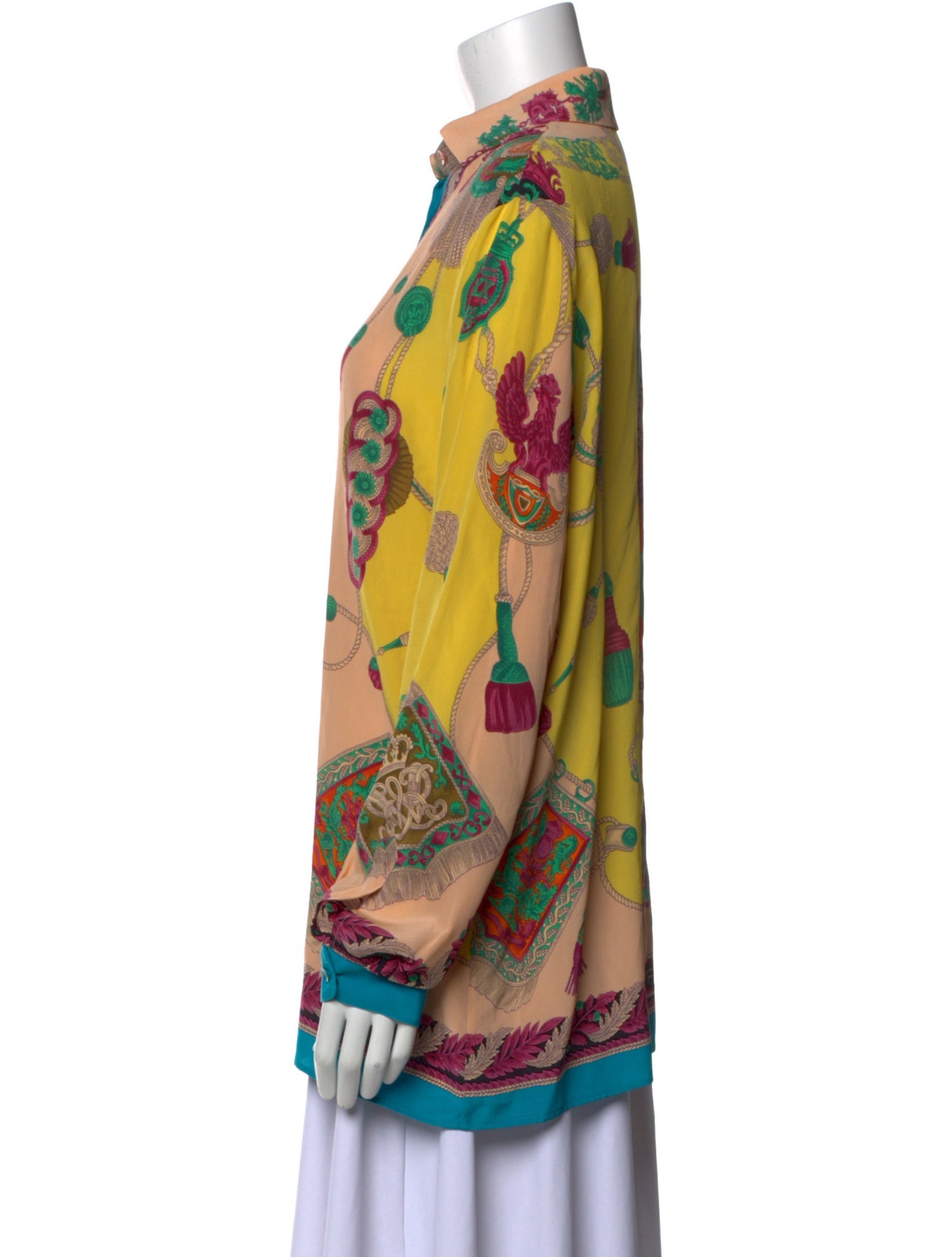 Etro Printed Long Sleeve Tunic