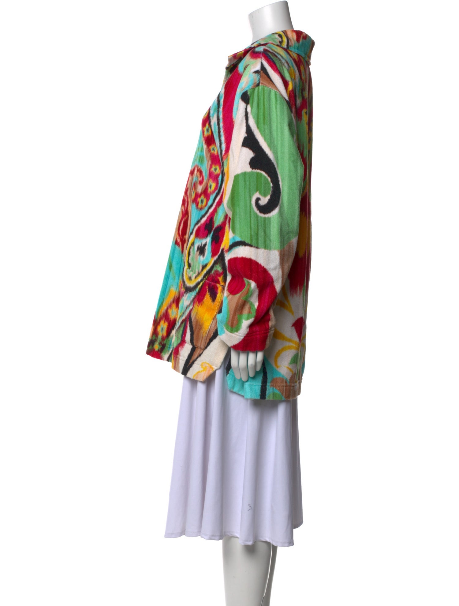 Etro Printed Long Sleeve Tunic