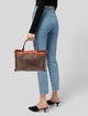 Etro Leather Top Handle Bag