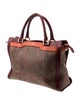 Etro Leather Top Handle Bag