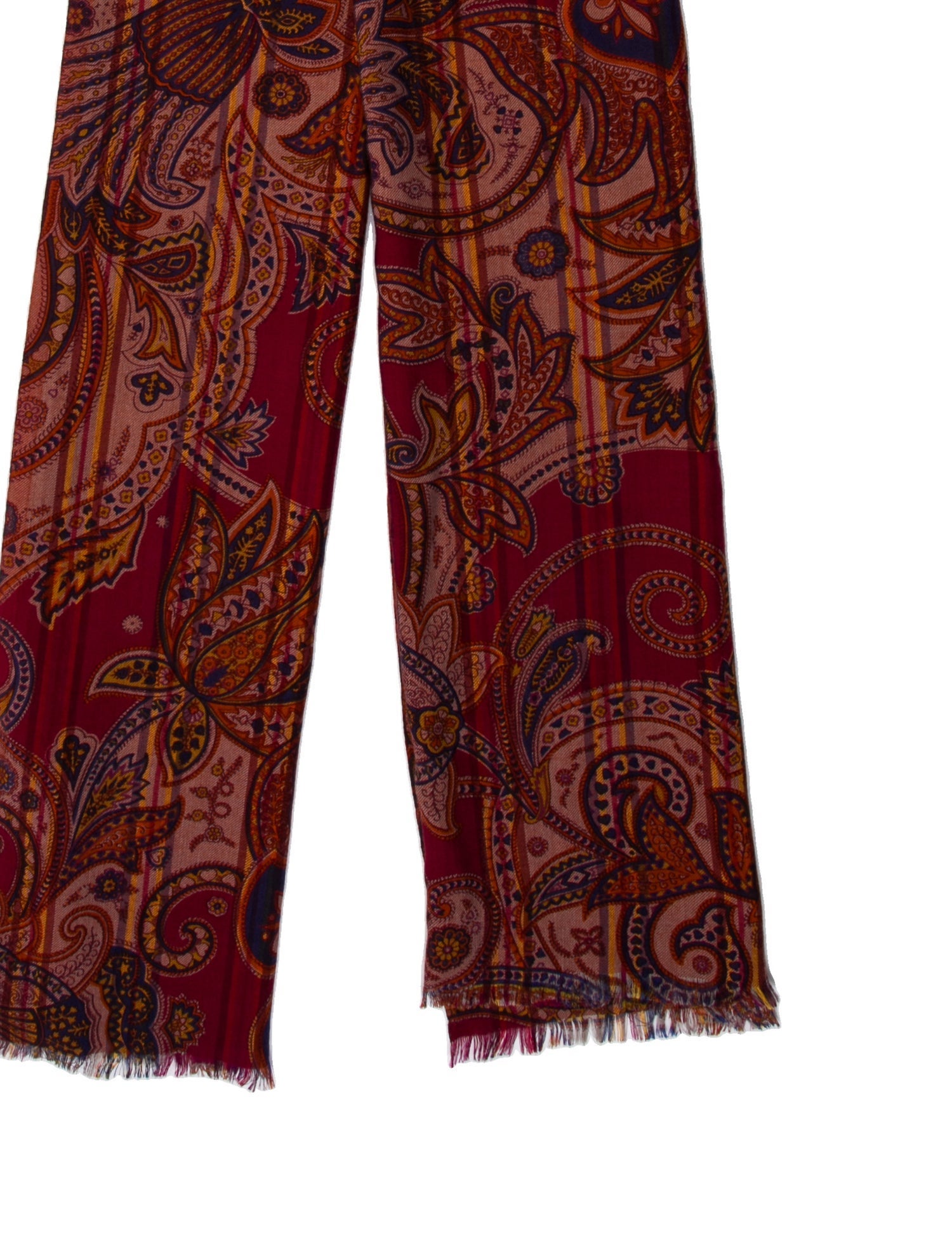Etro Wool Printed Scarf
