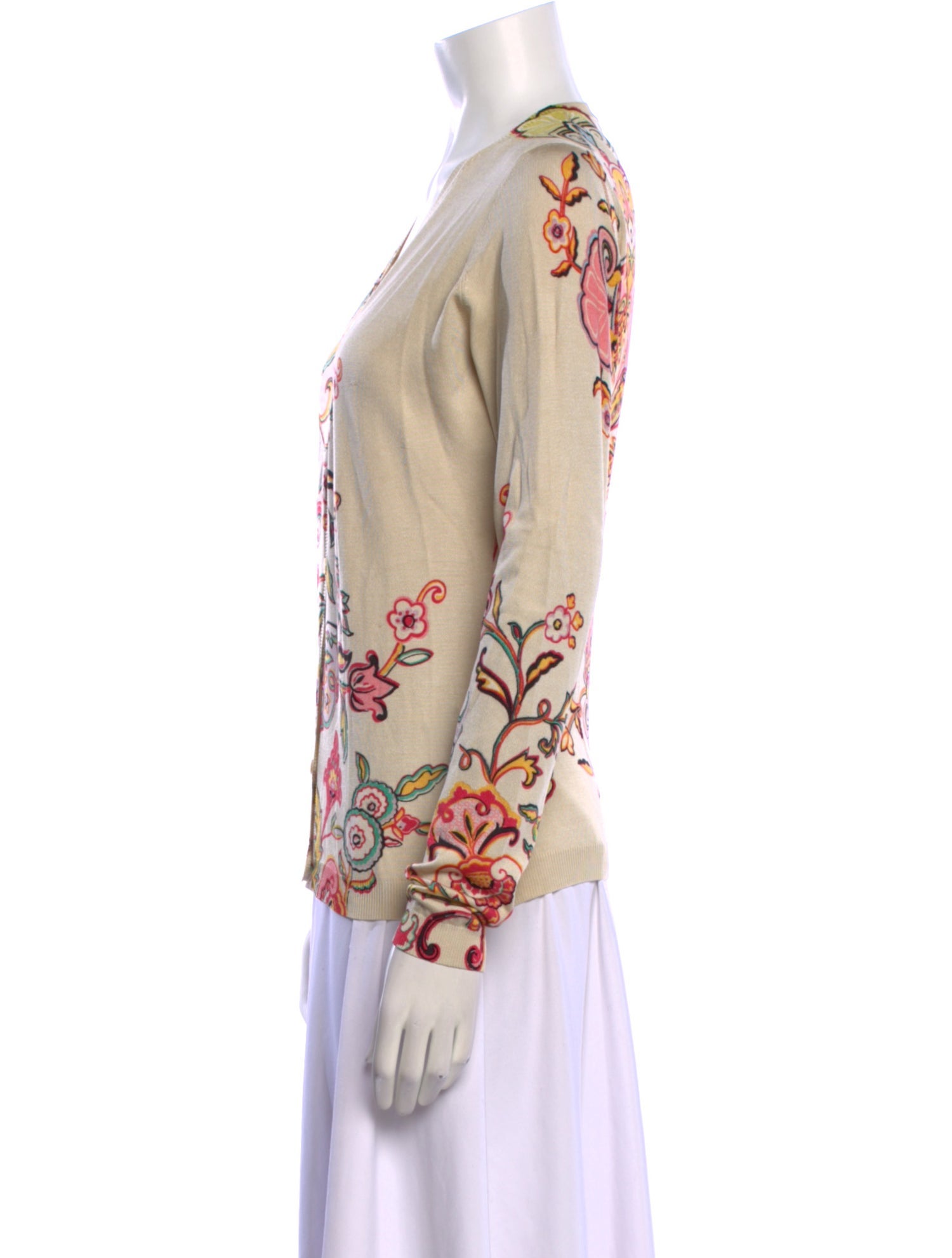 Etro Silk Printed Sweater