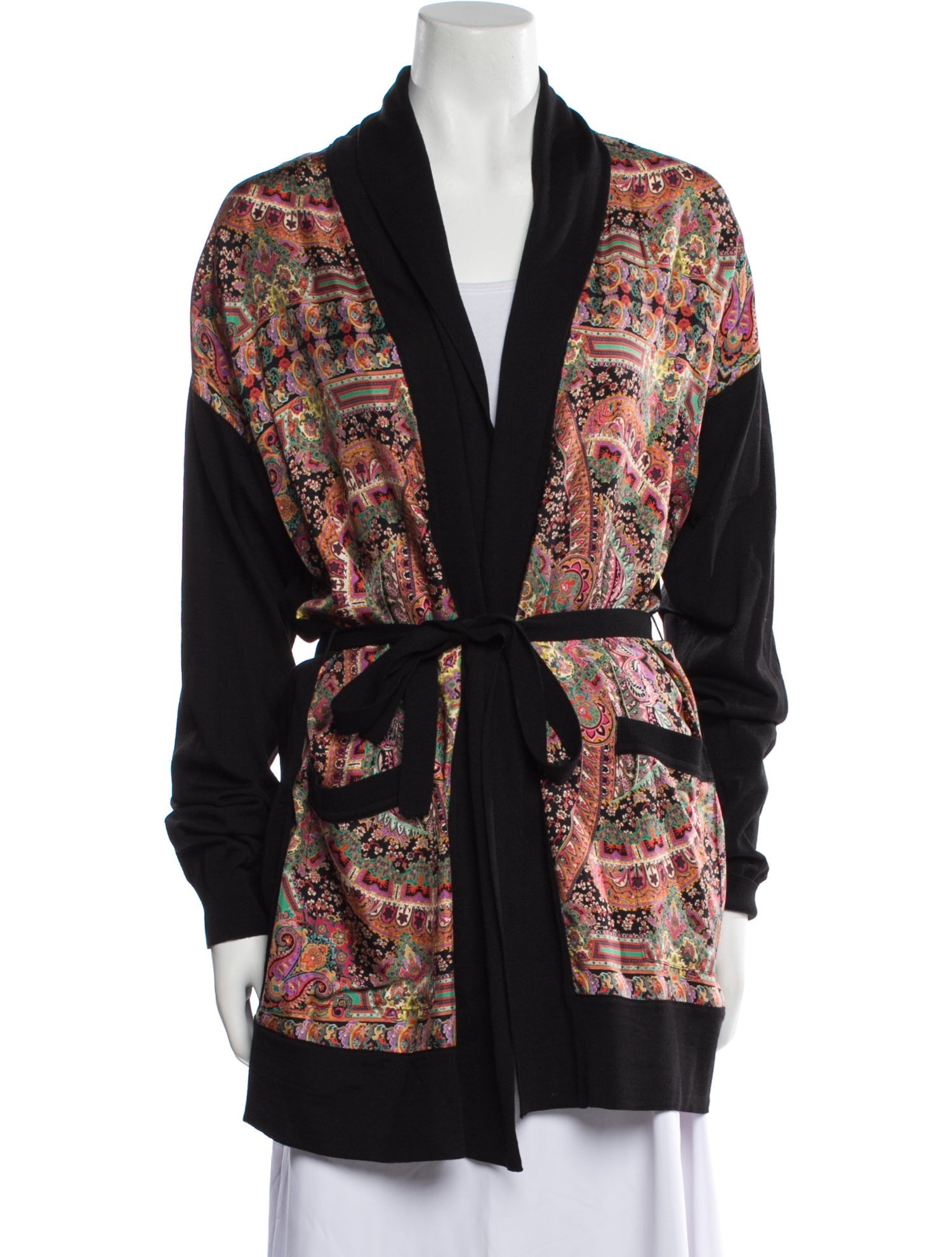 Etro Wool Paisley Print Evening Jacket