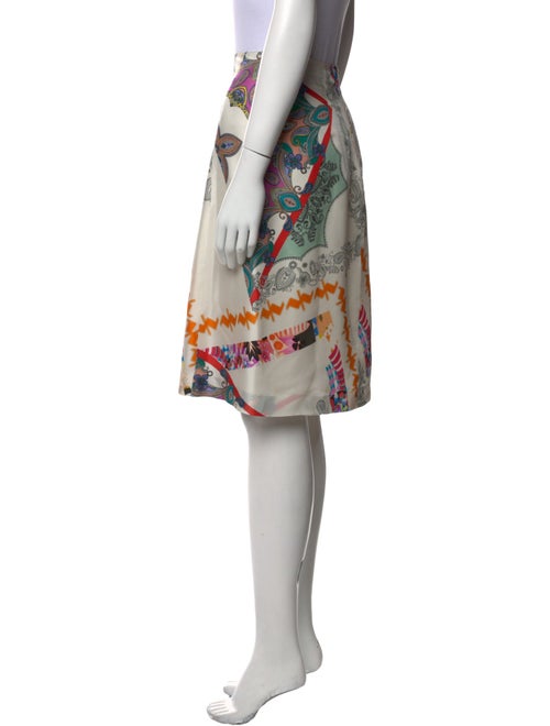Etro Paisley Print Knee-Length Skirt
