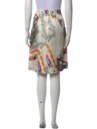 Etro Paisley Print Knee-Length Skirt
