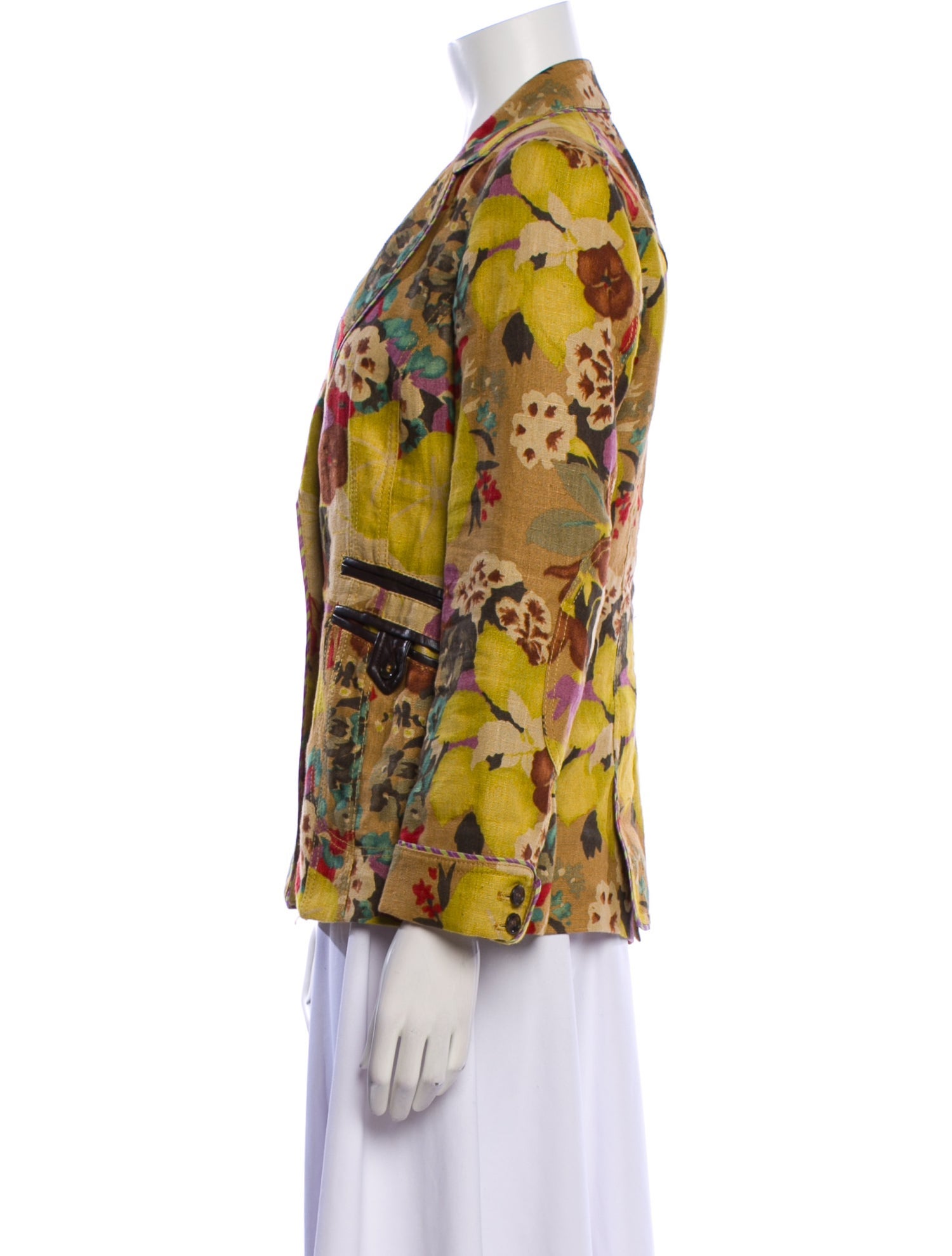 Etro Vintage Linen Blazer