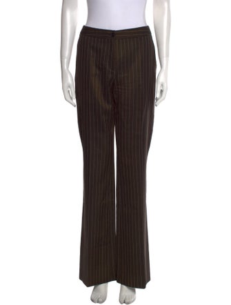 Etro Virgin Wool Wide Leg Pants