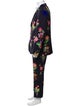 Etro Virgin Wool Floral Print Two-Piece Blazer