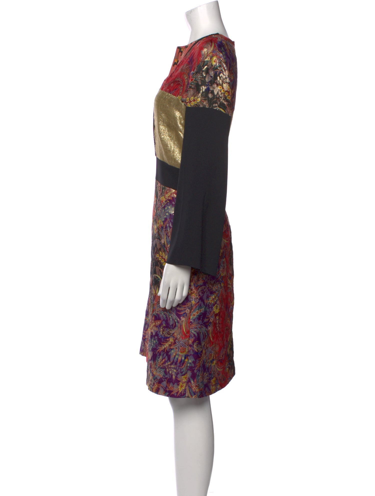 Etro Printed Knee-Length Dress