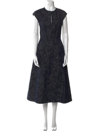 Etro Printed Long Dress