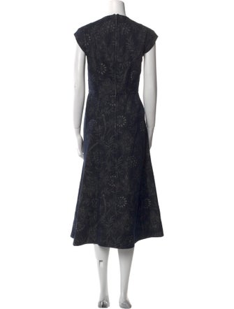 Etro Printed Long Dress