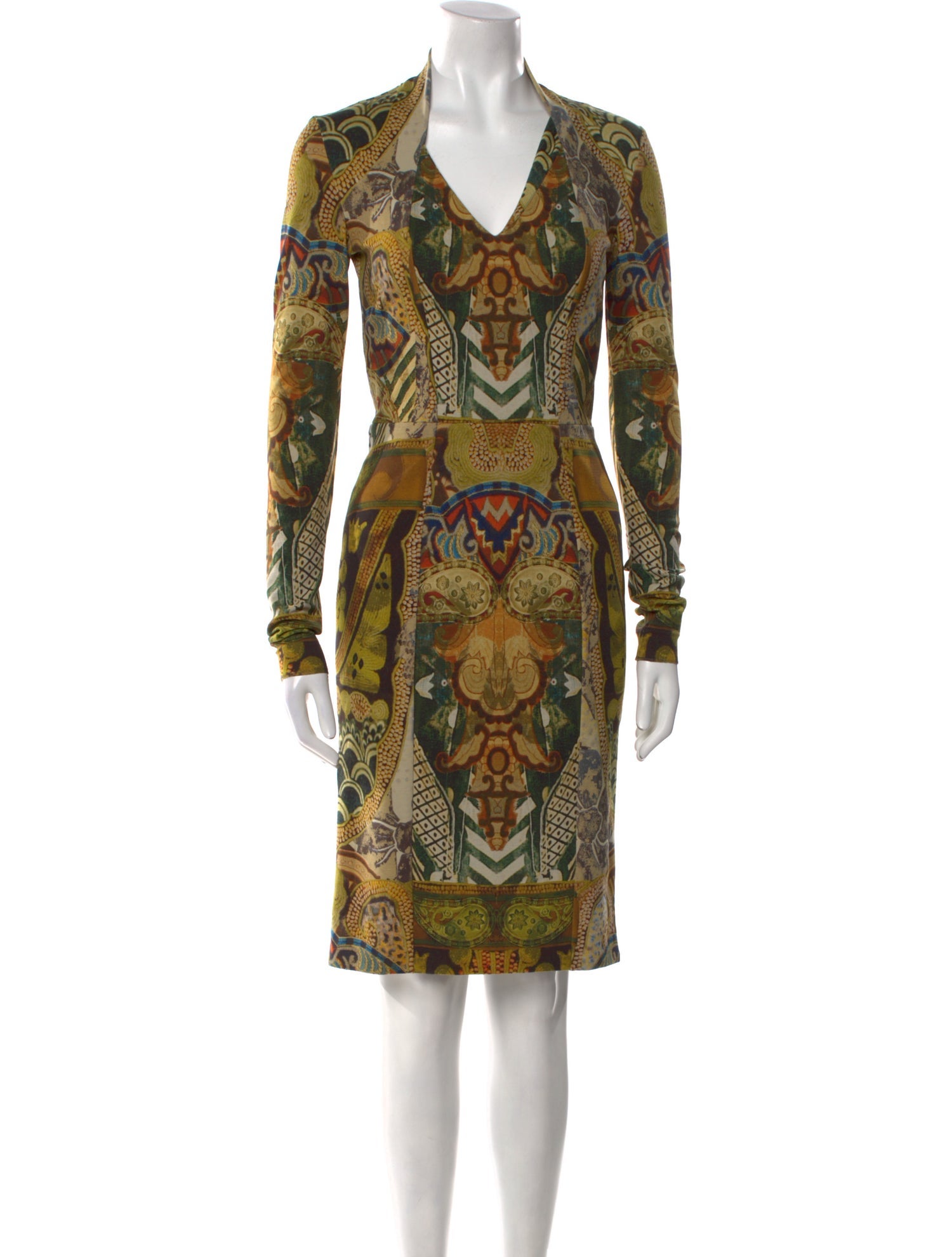 Etro Wool Knee-Length Dress