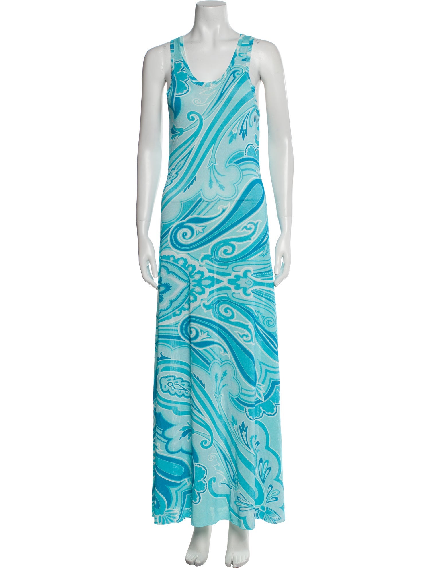 Etro Printed Long Dress