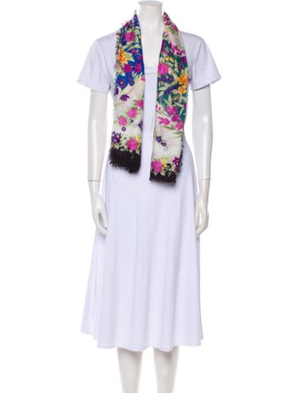 Etro Floral Print Scarf