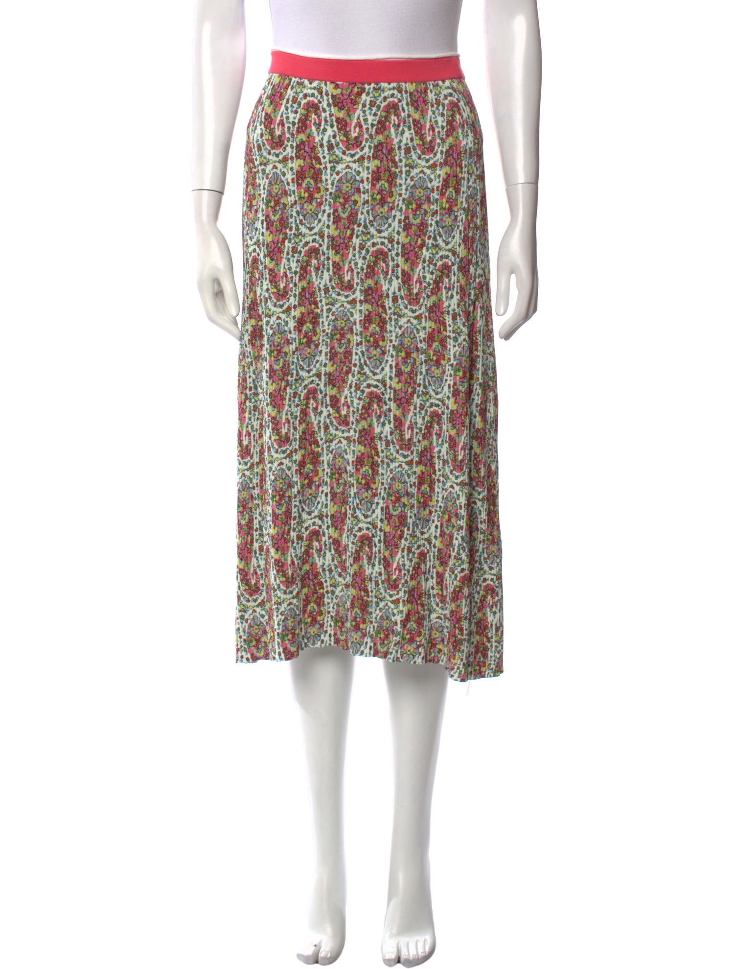 Etro Paisley Print Midi Length Skirt w/ Tags