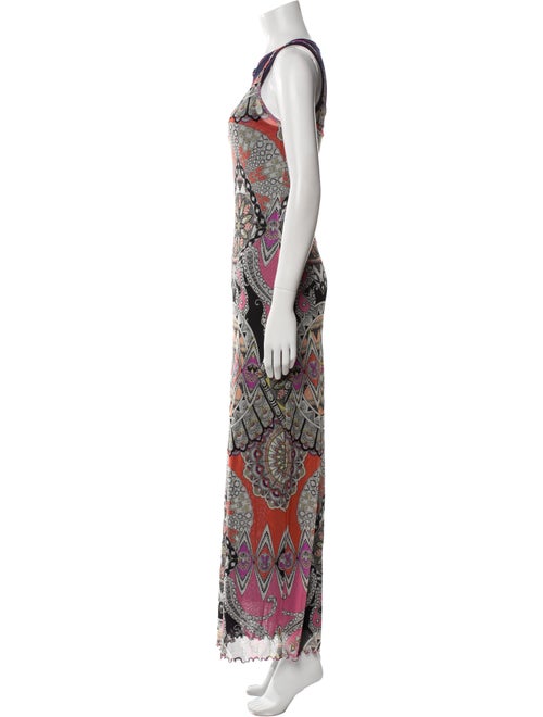 Etro Printed Long Dress