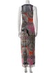 Etro Printed Long Dress