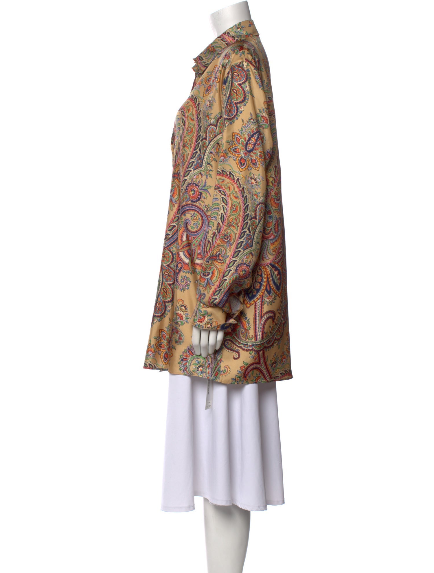 Etro Silk Paisley Print Tunic