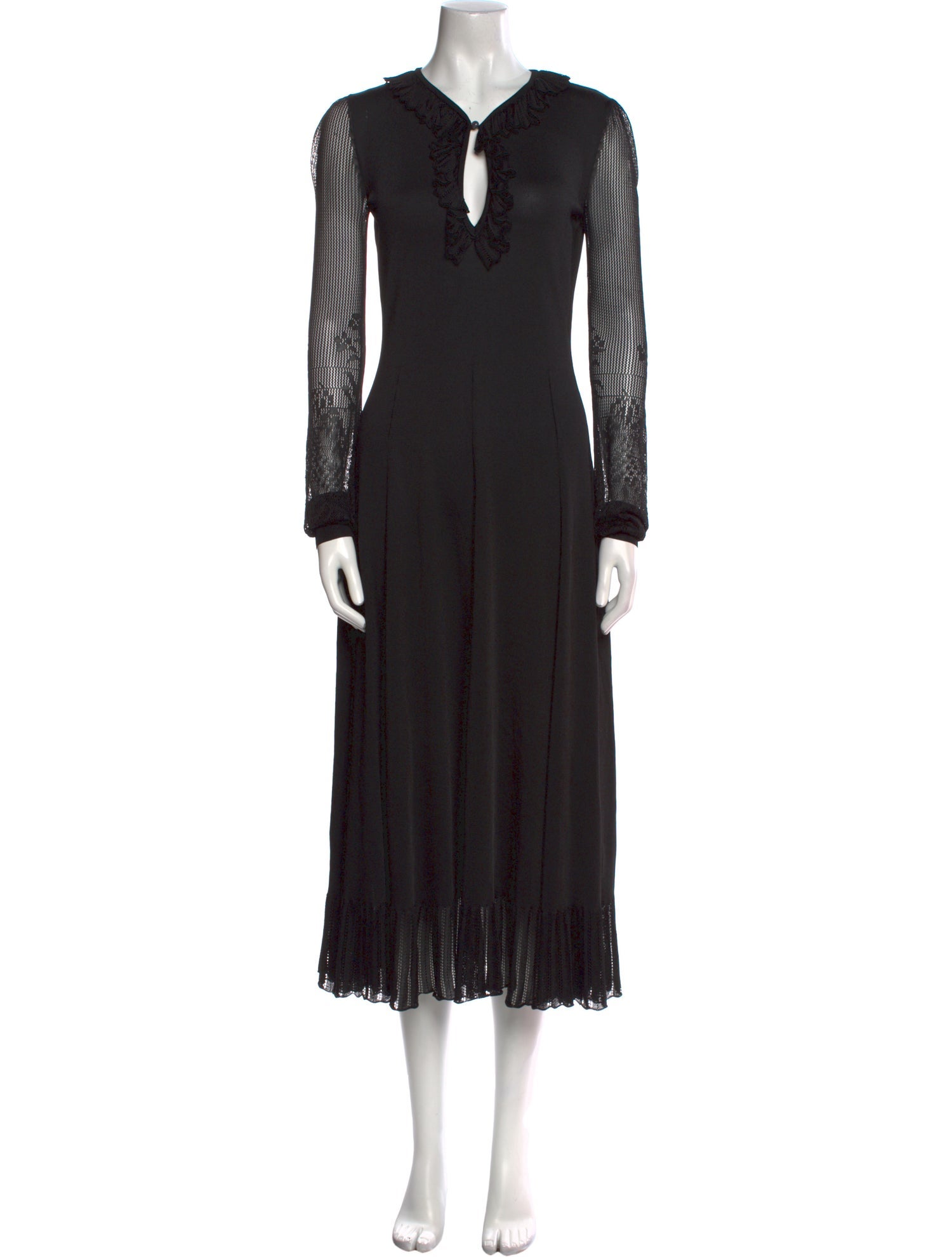 Etro V-Neck Long Dress