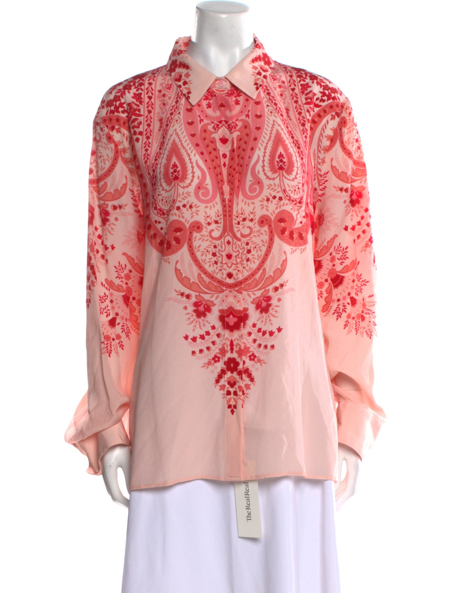 Etro Silk Paisley Print Blouse