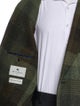Etro Wool Plaid Print Overcoat