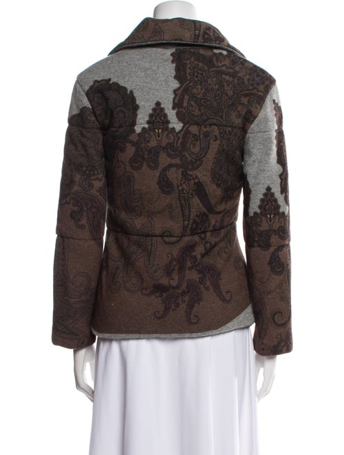 Etro Cashmere Paisley Print Jacket