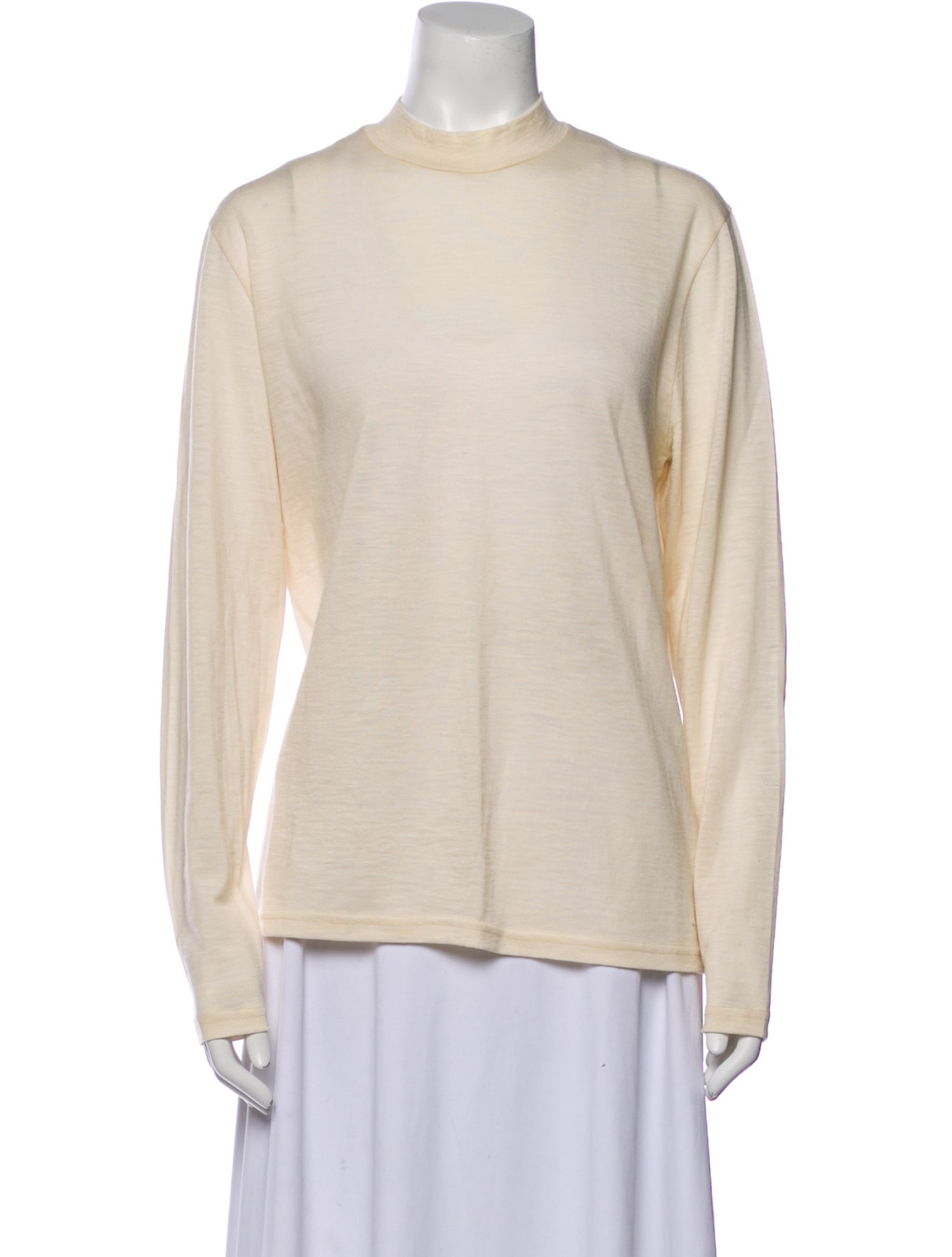 Etro Wool Mock Neck Top
