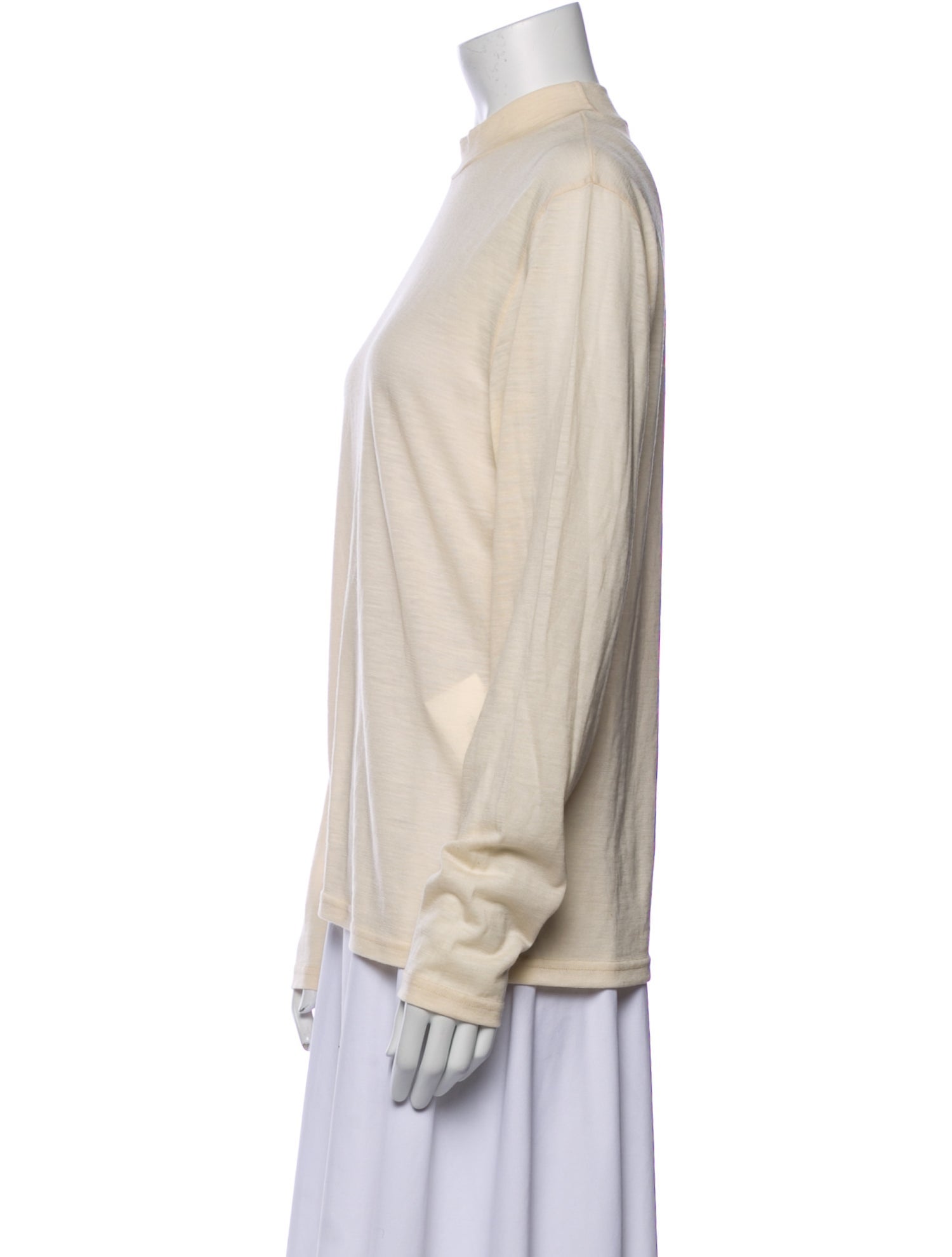 Etro Wool Mock Neck Top