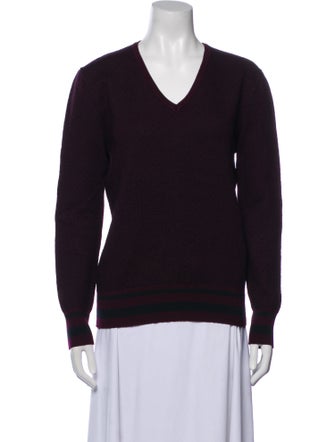 Etro Wool V-Neck Sweater