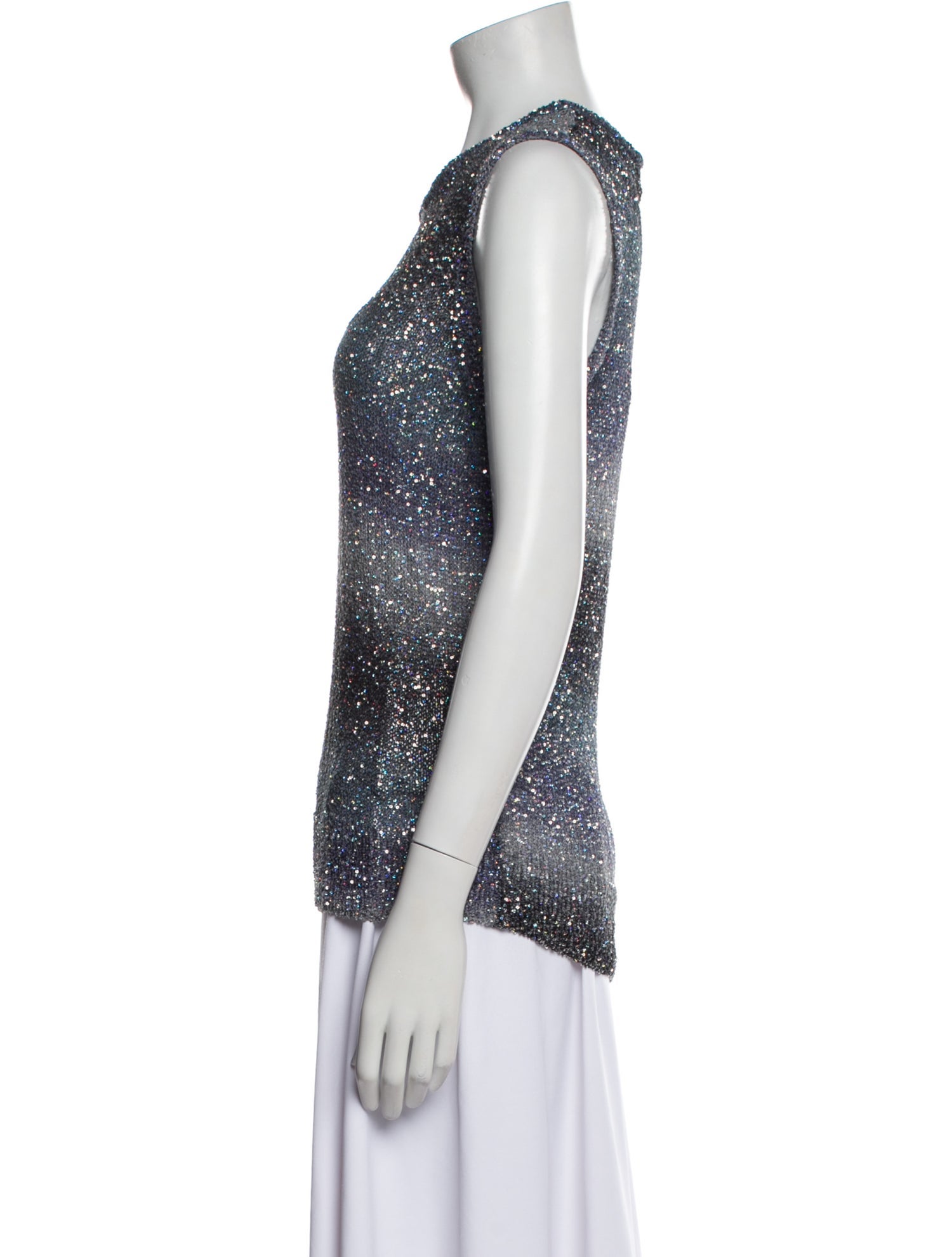 Etro Printed Crew Neck Top w/ Tags