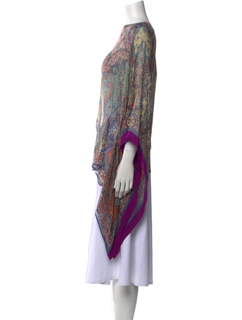 Etro Silk Paisley Print Tunic