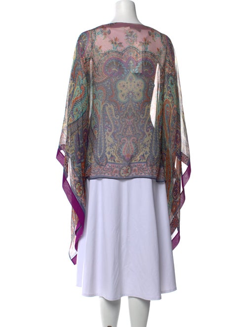 Etro Silk Paisley Print Tunic