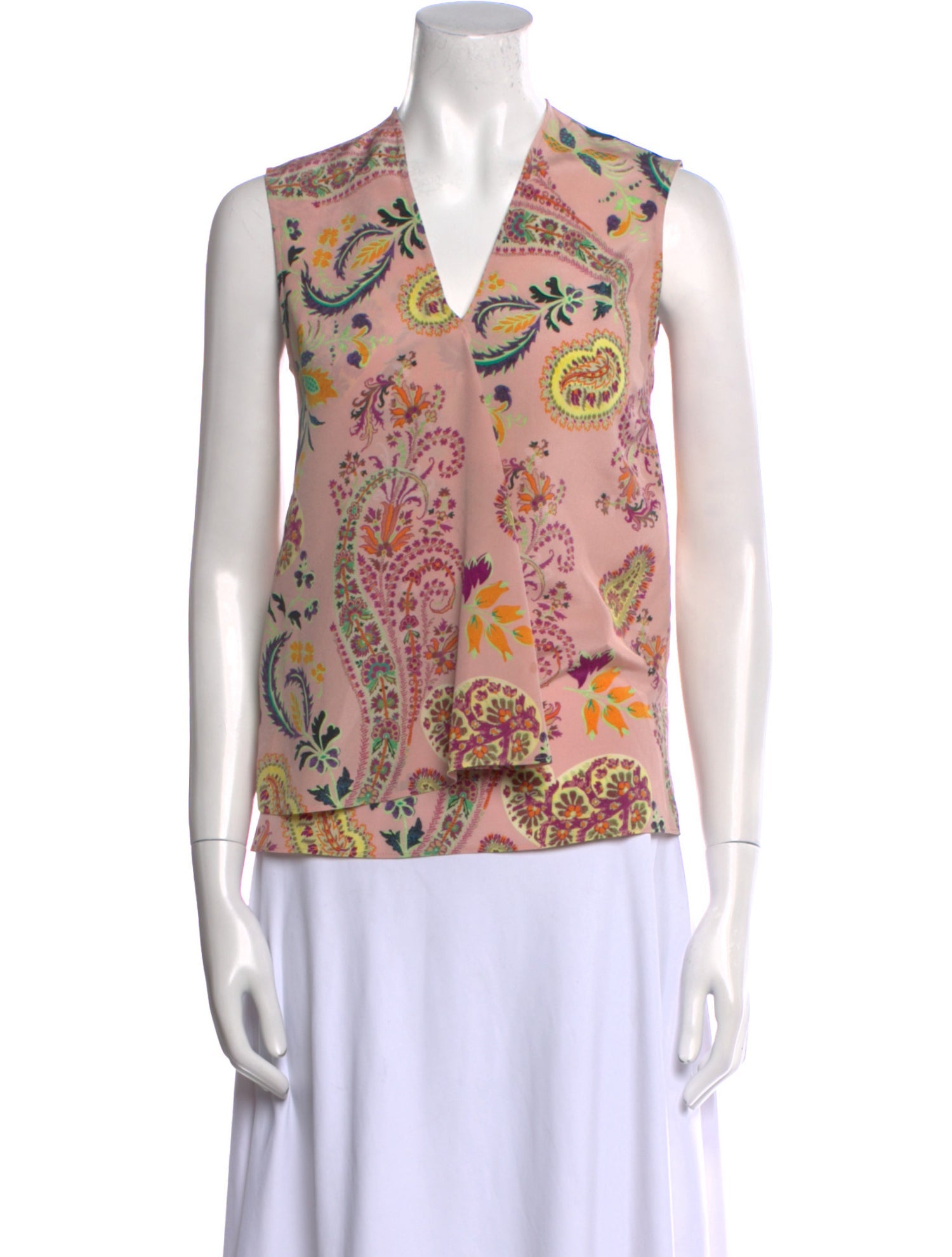 Etro Silk Printed Top