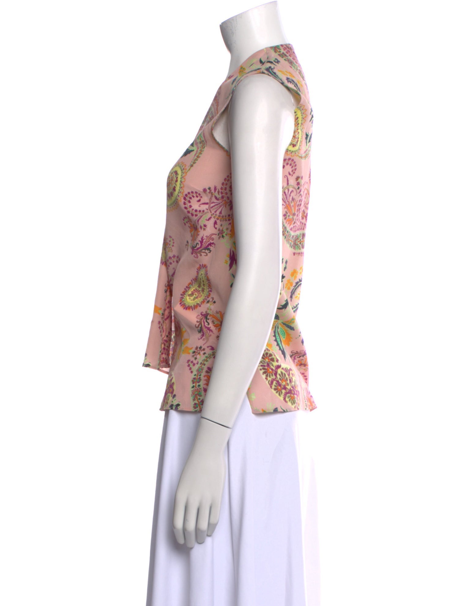 Etro Silk Printed Top