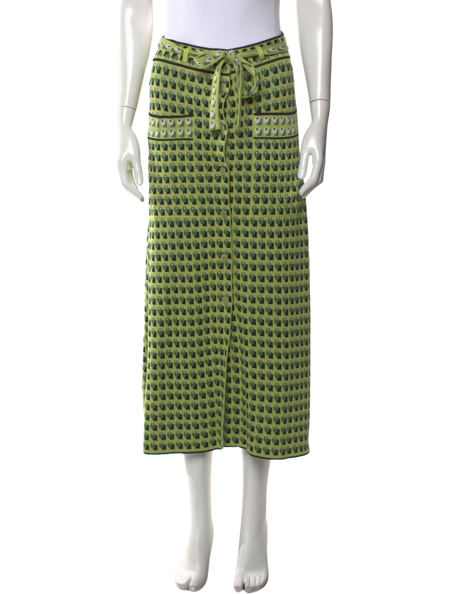 Etro Printed Midi Length Skirt