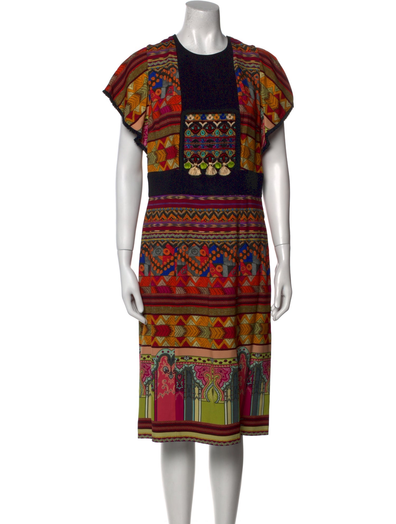 Etro Printed Midi Length Dress