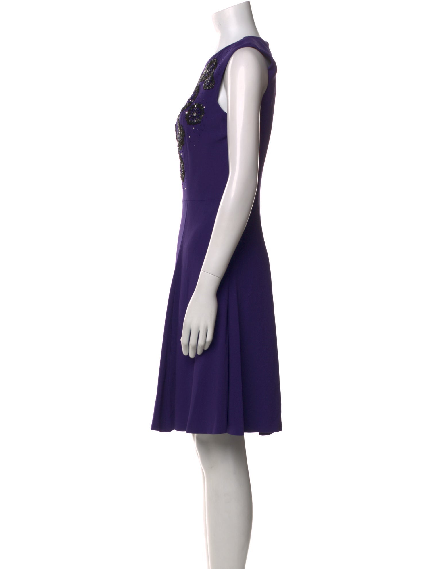 Etro Crew Neck Mini Dress