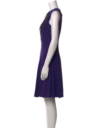 Etro Crew Neck Mini Dress