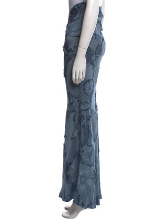 Etro Floral Print Long Skirt