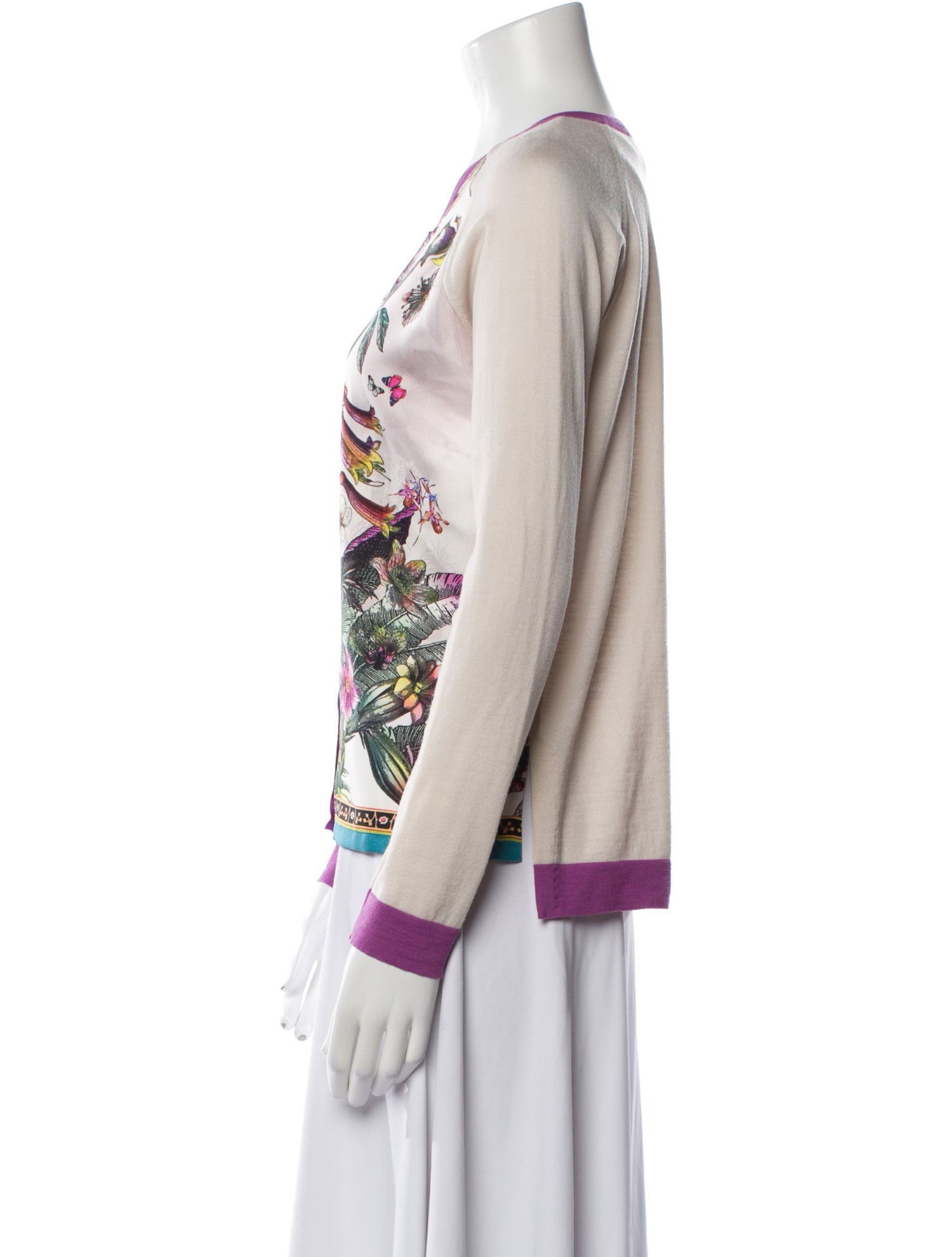 Etro Wool Printed Top