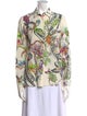 Etro Silk Printed Button-Up Top
