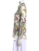 Etro Silk Printed Button-Up Top