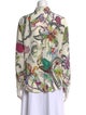 Etro Silk Printed Button-Up Top